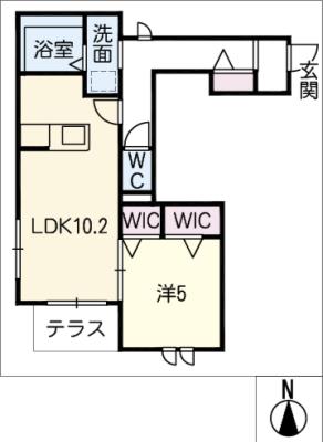 ソレイユ白壁の間取り