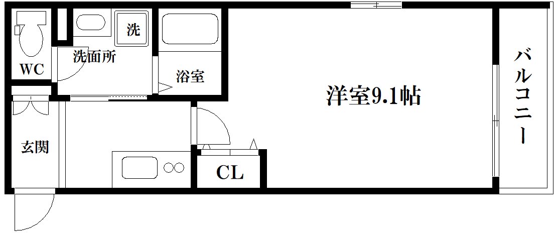 Live Casa千林大宮の間取り