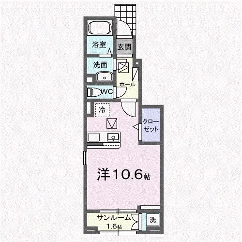 ホーリープレイス唐津　IIの間取り