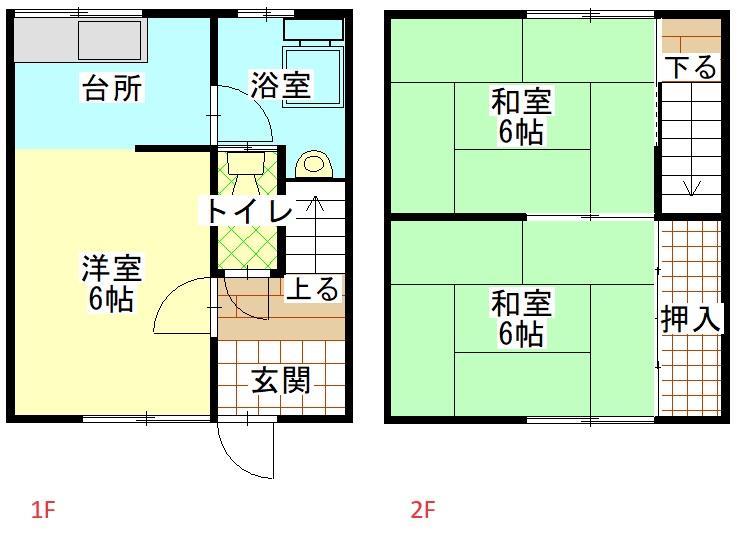 ふじみ荘の間取り