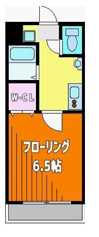 狭山市新狭山のアパートの間取り