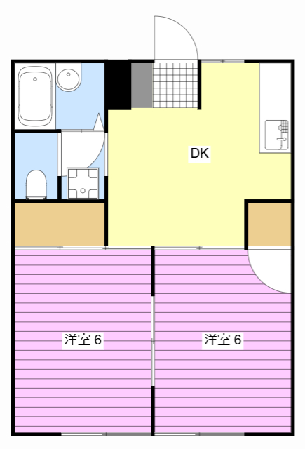 リーベルハイツの間取り