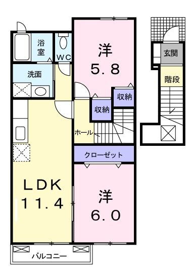 ウインド・フィルの間取り