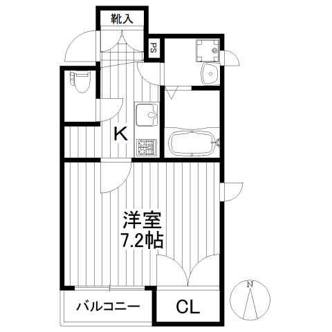 Jeune Foretの間取り