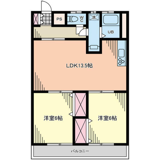 公園台マンションの間取り