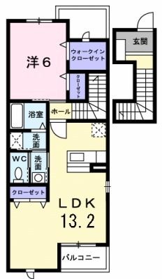 メゾン　カルムの間取り