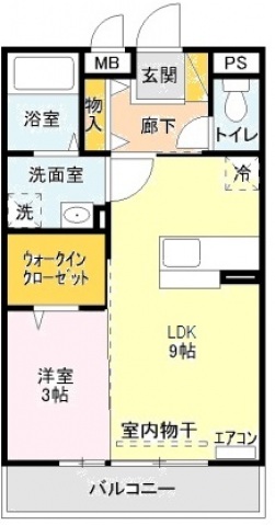 グランメール南台の間取り