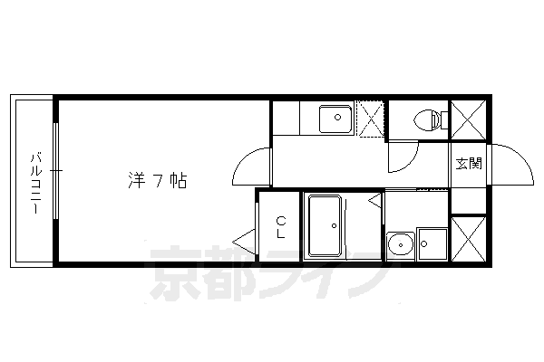 アライブ　キノの間取り