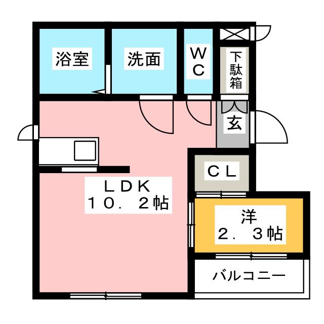 Ｓｉａ（シア）の間取り