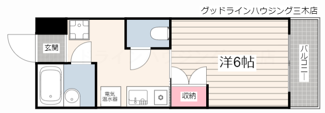 ハビテ八本松の間取り