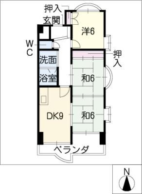 岡部ビレッジの間取り