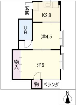 長島ビル２の間取り