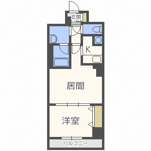 ビッグパレス南５条の間取り