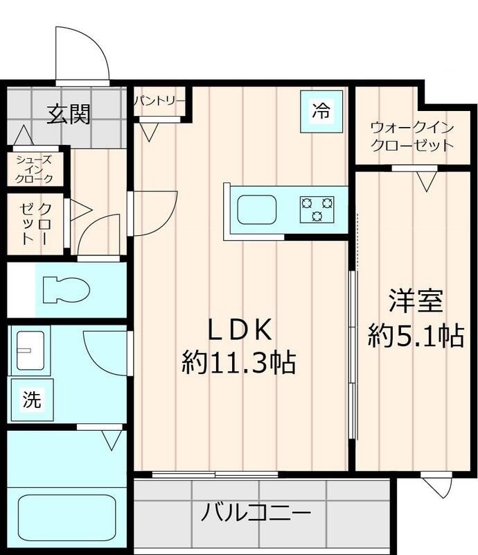 【江戸川区東小松川のマンションの間取り】