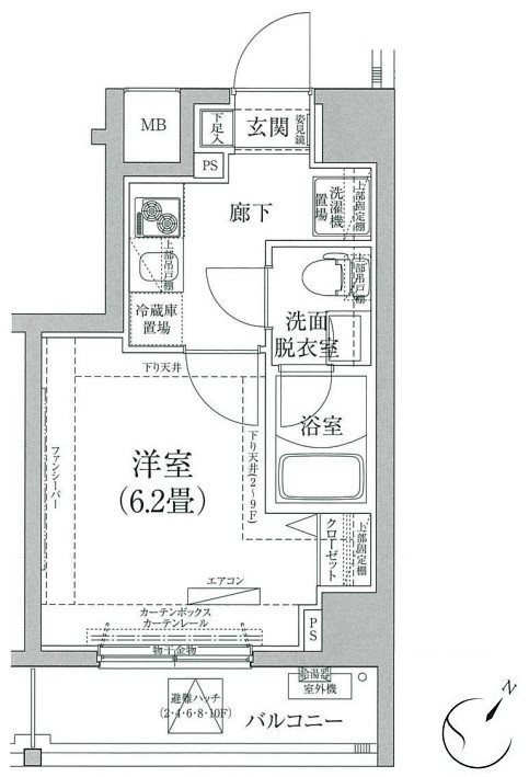 アイルイマージュ弘明寺の間取り