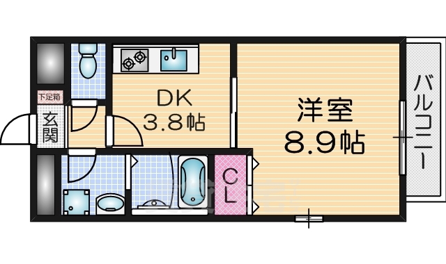 アムール砂5の間取り