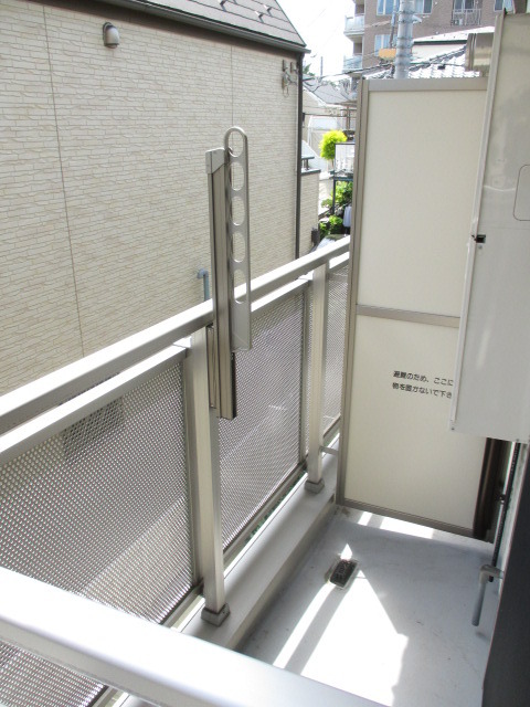 バルコニー　南向きのバルコニー