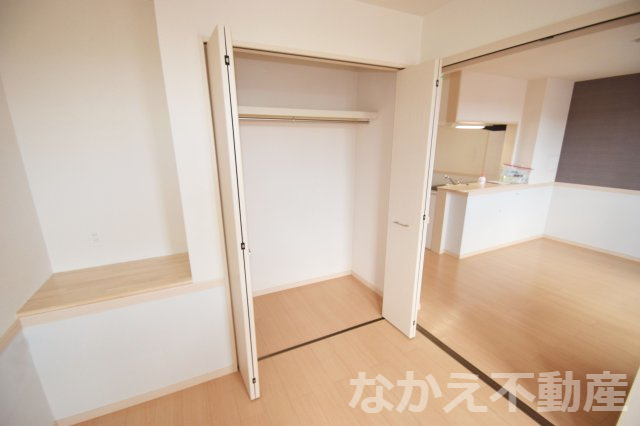 収納　大きなスペースがあり、収納には困りません