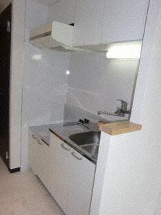 キッチン　※写真は別号室です。