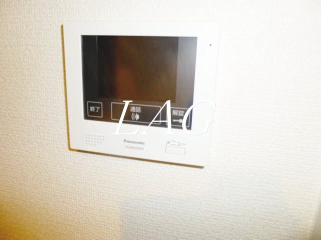 セキュリティ　モニター付きインターホンです。