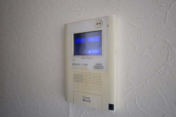 セキュリティ　※別部屋の写真です