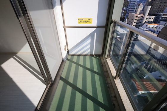 バルコニー　※別部屋の写真です