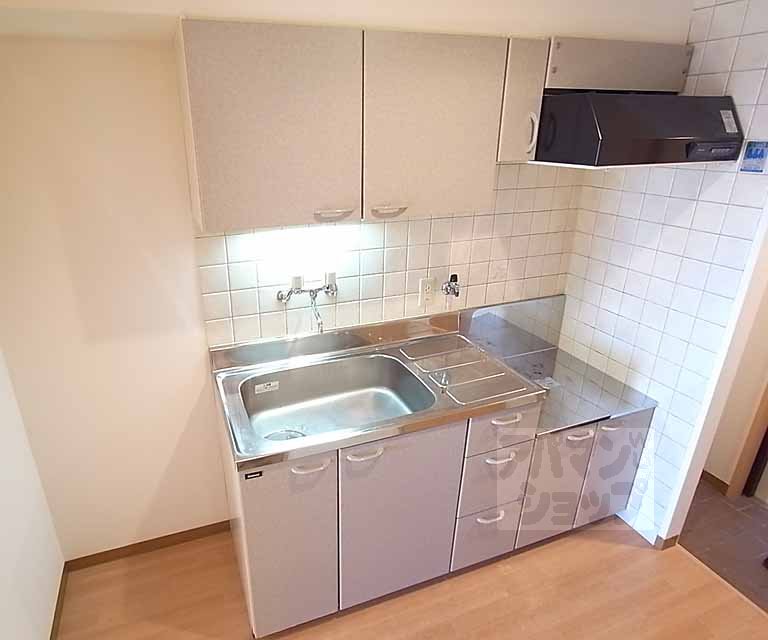 キッチン　２口ガスコンロが設置可能なキッチン