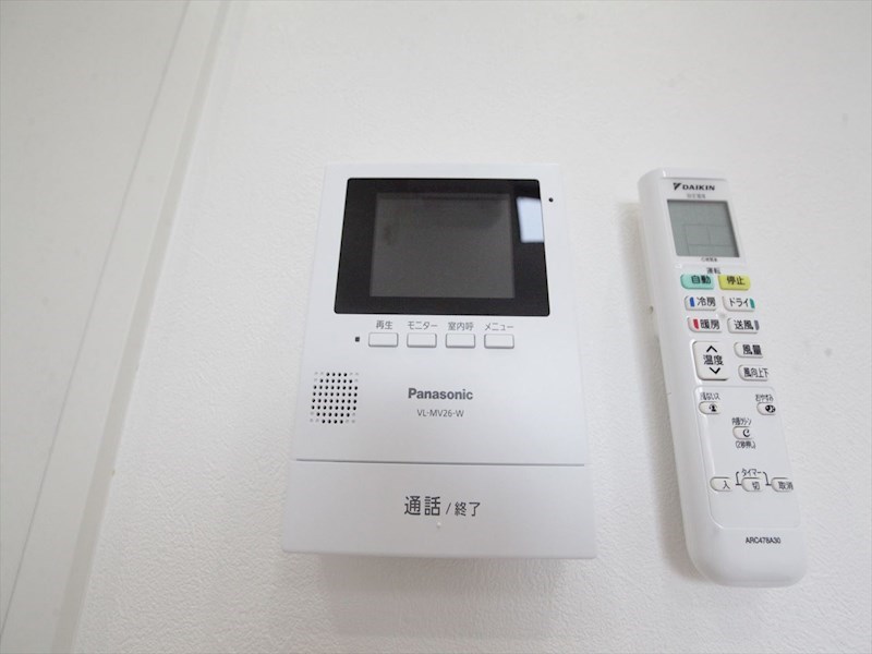 セキュリティ　ＴＶモニター付インターホン