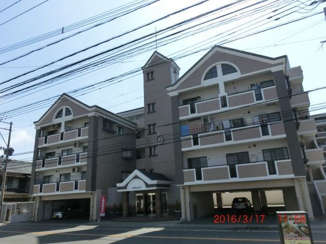 建物外観　ＥＶあり　Ｈ２８年３月外装工事完了