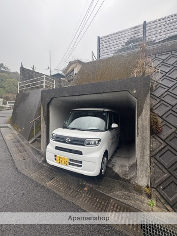 駐車場　眺望