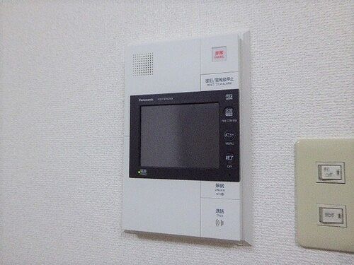 セキュリティ　ＴＶモニタ付インターホン　※前回募集時2020年1月撮影