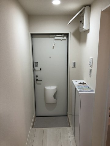 玄関　シューズボックス付の玄関