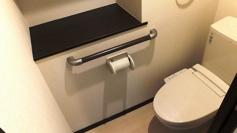 山陽電鉄本線 飾磨駅 徒歩7分 2階建 築13年のトイレ写真