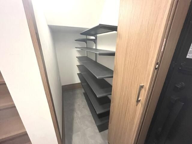 収納　専用の収納スペースです