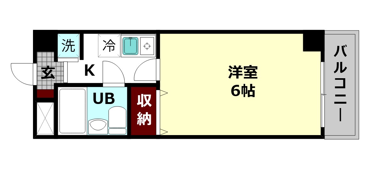 シティパレスJR奈良P-7の間取り写真