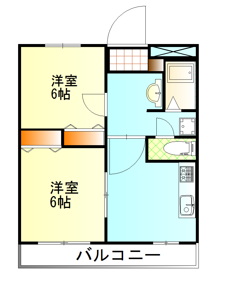 ソプラＣの間取り