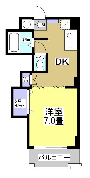 タウンファイブの間取り