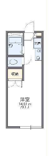 レオパレス藤本IIの間取り