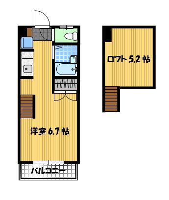 ウィステリア壱番館の間取り