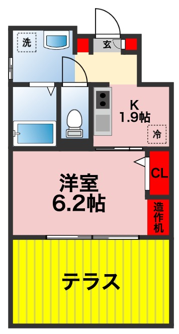 Wealth千葉東の間取り