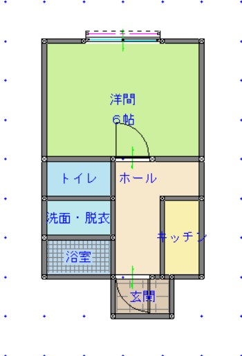 コートジョワの間取り