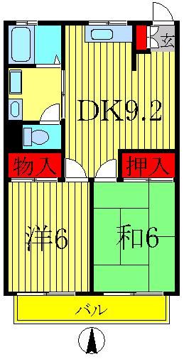 サンドゥエル北柏_間取り_0