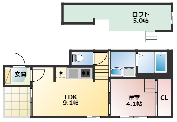 ルナソルの間取り