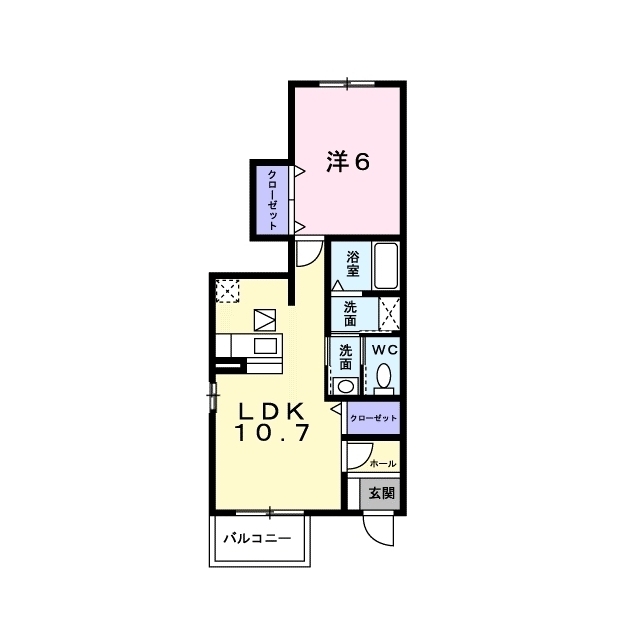 プログレスIの間取り