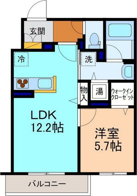 SH・シャーメゾン凪の間取り