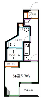 【プロスペクト荻窪の間取り】