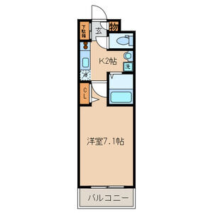 クレール南町の間取り