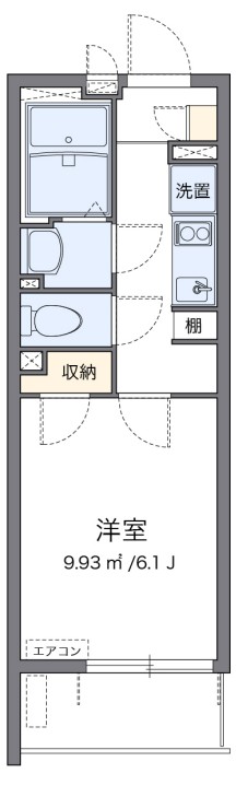 クレイノリヴェール西寺尾の間取り