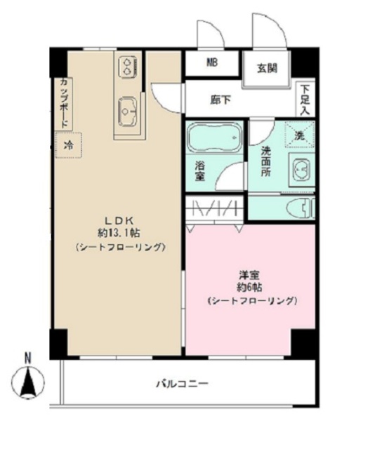 Ｔ’ｓＲＯＯＭの間取り