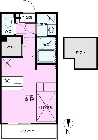 Ｂｅｓｔ　Ｓｔａｇｅ　Ｃａｂｉｎ氷川町の間取り